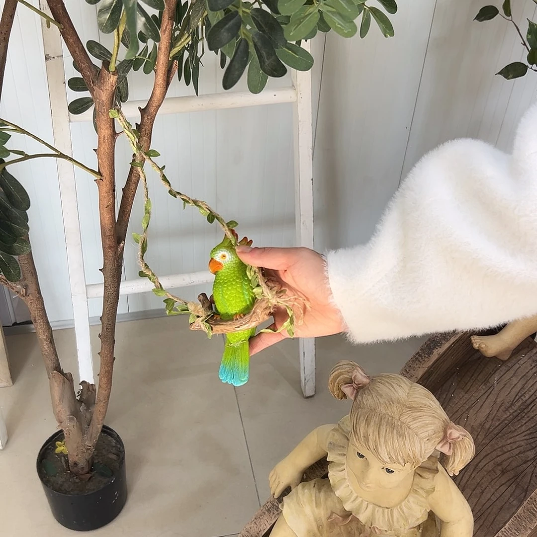 花园摆件红红火火