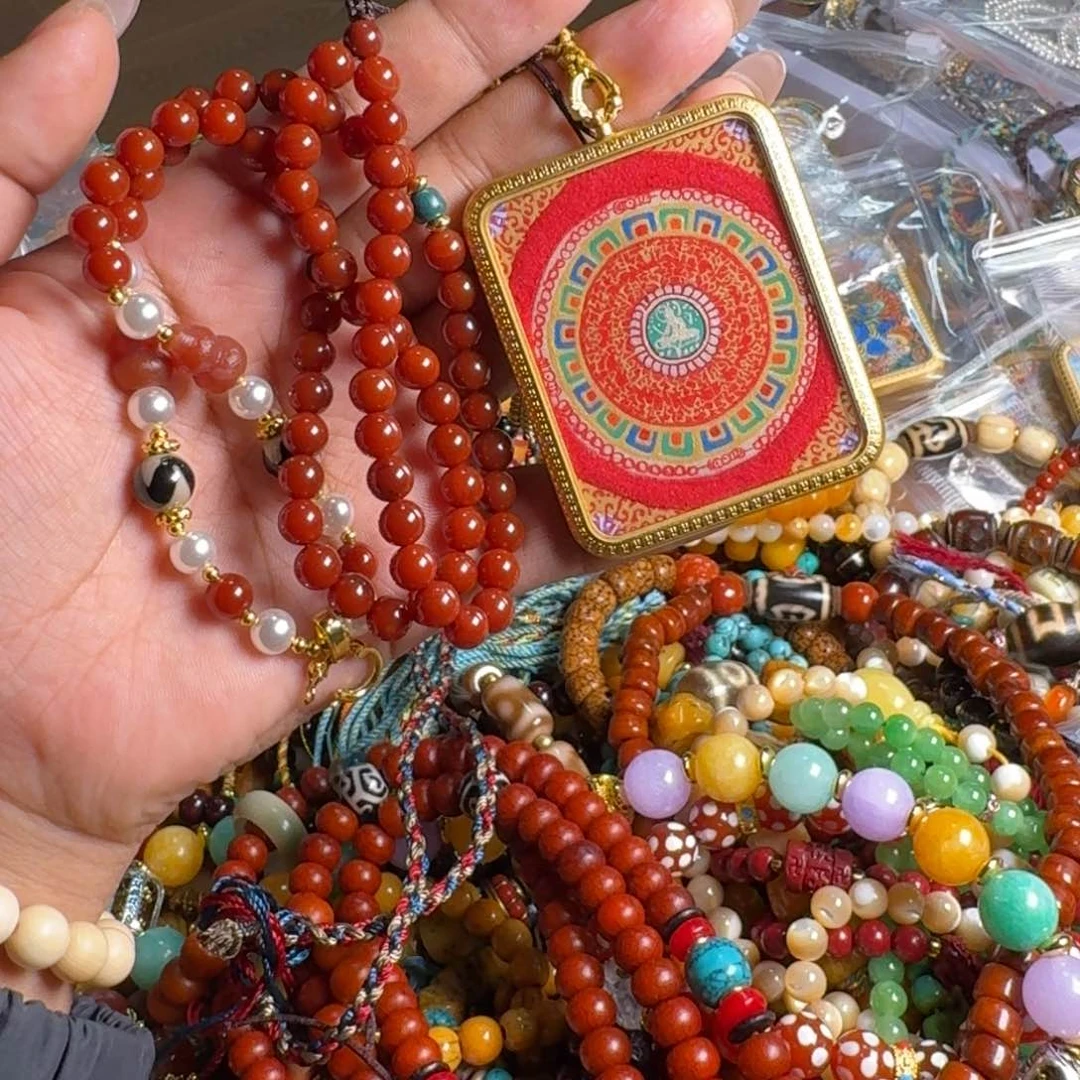 泥塑甜****?藏式风格彩绘泥塑擦擦