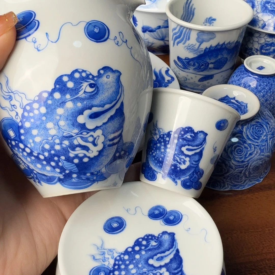 笑***开盉木。   金蝉套装。