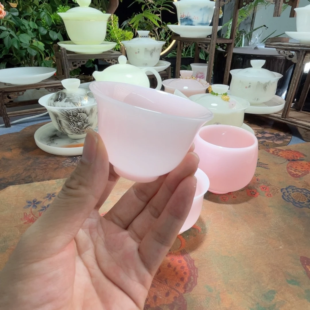 冰晶璞玉粉黛反扣杯