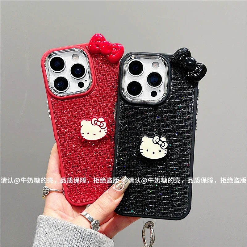 电镀镜框闪钻适用苹果17/iPhone/华为pura80手机保护壳防摔潮爆款