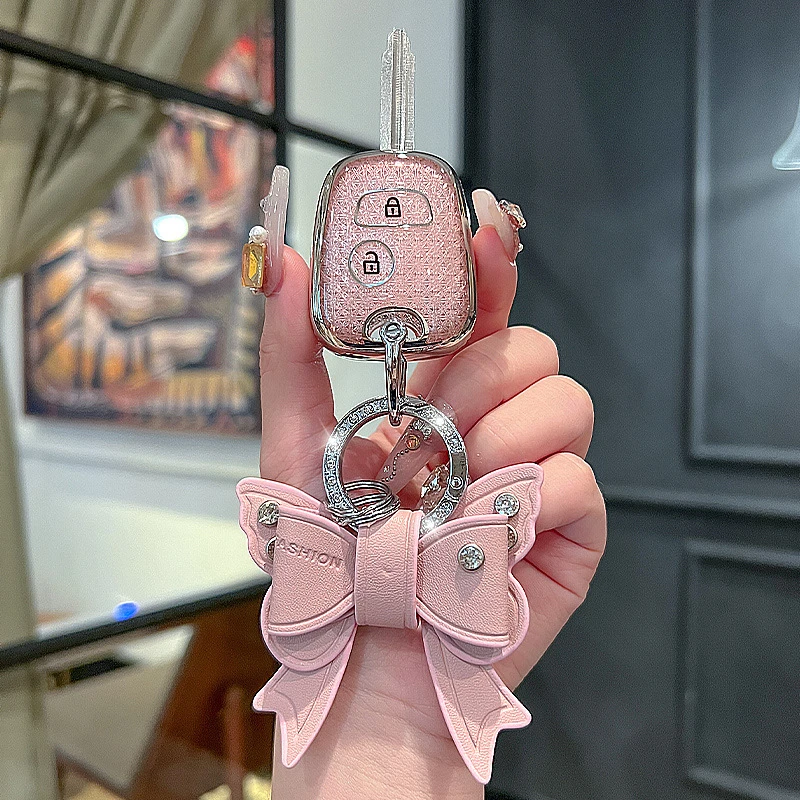 适用标致206 207 307汽车钥匙套进口东风标志直板专用包壳扣改装