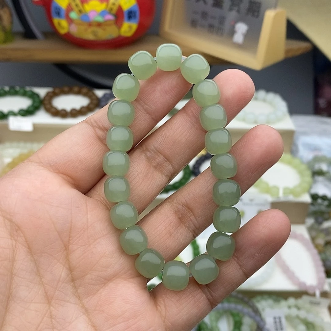 和田玉手链未镶嵌