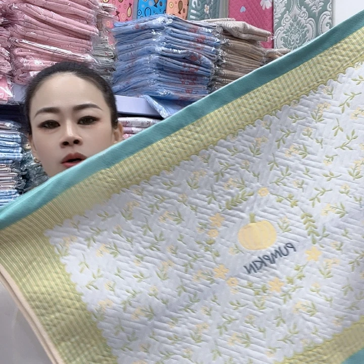 棉绿色小南瓜纯棉