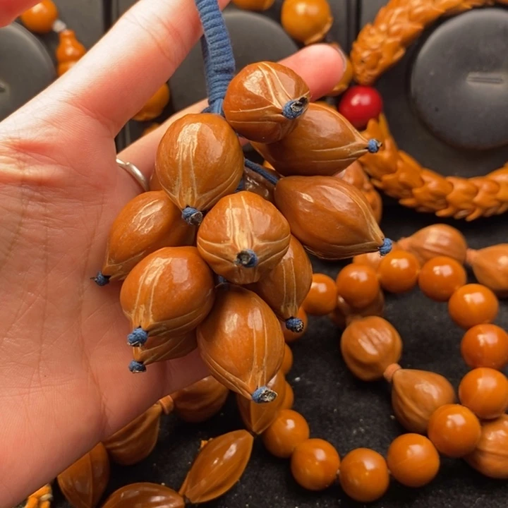 橄榄核手串/手链四花葡萄