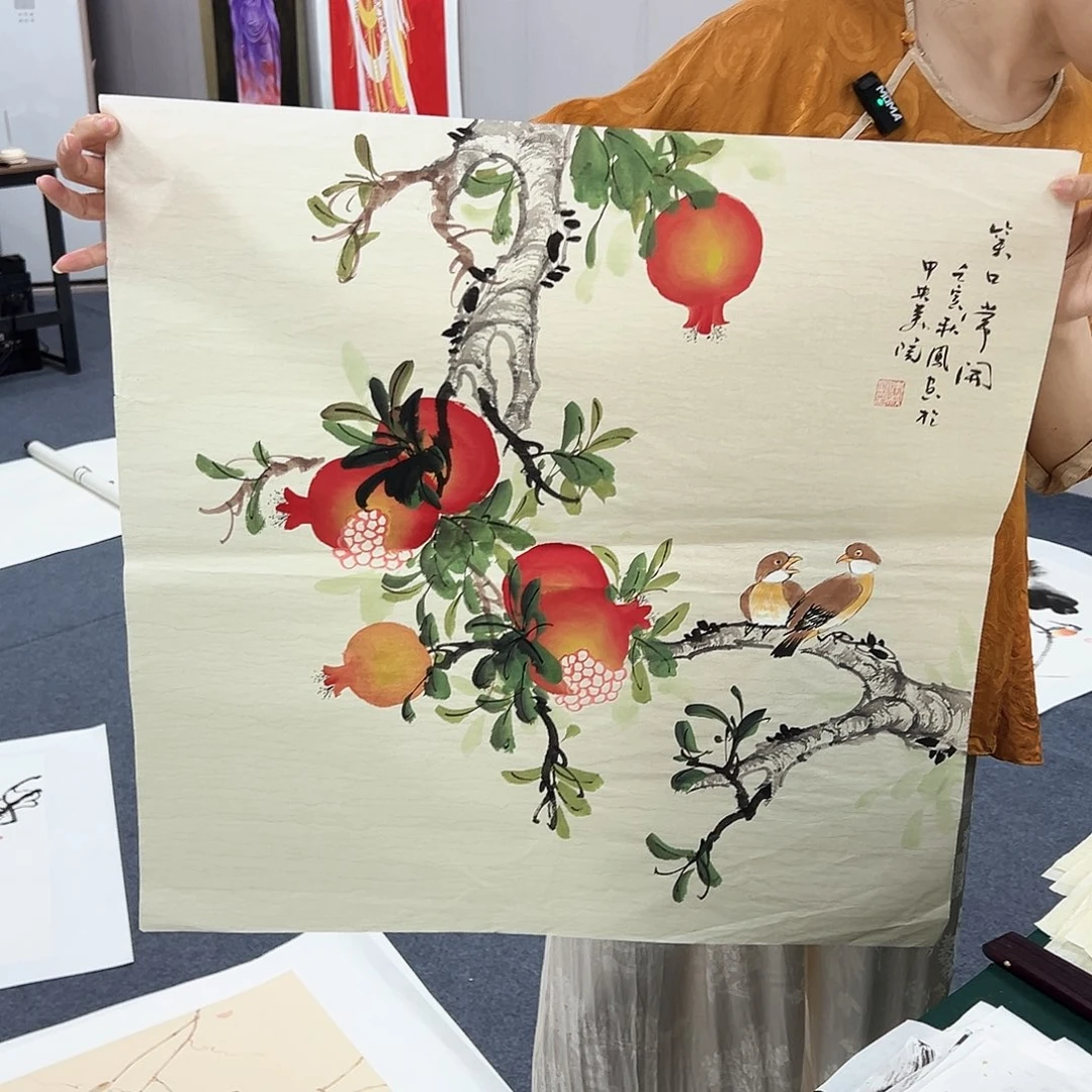 国画宣纸国画纯手绘作品