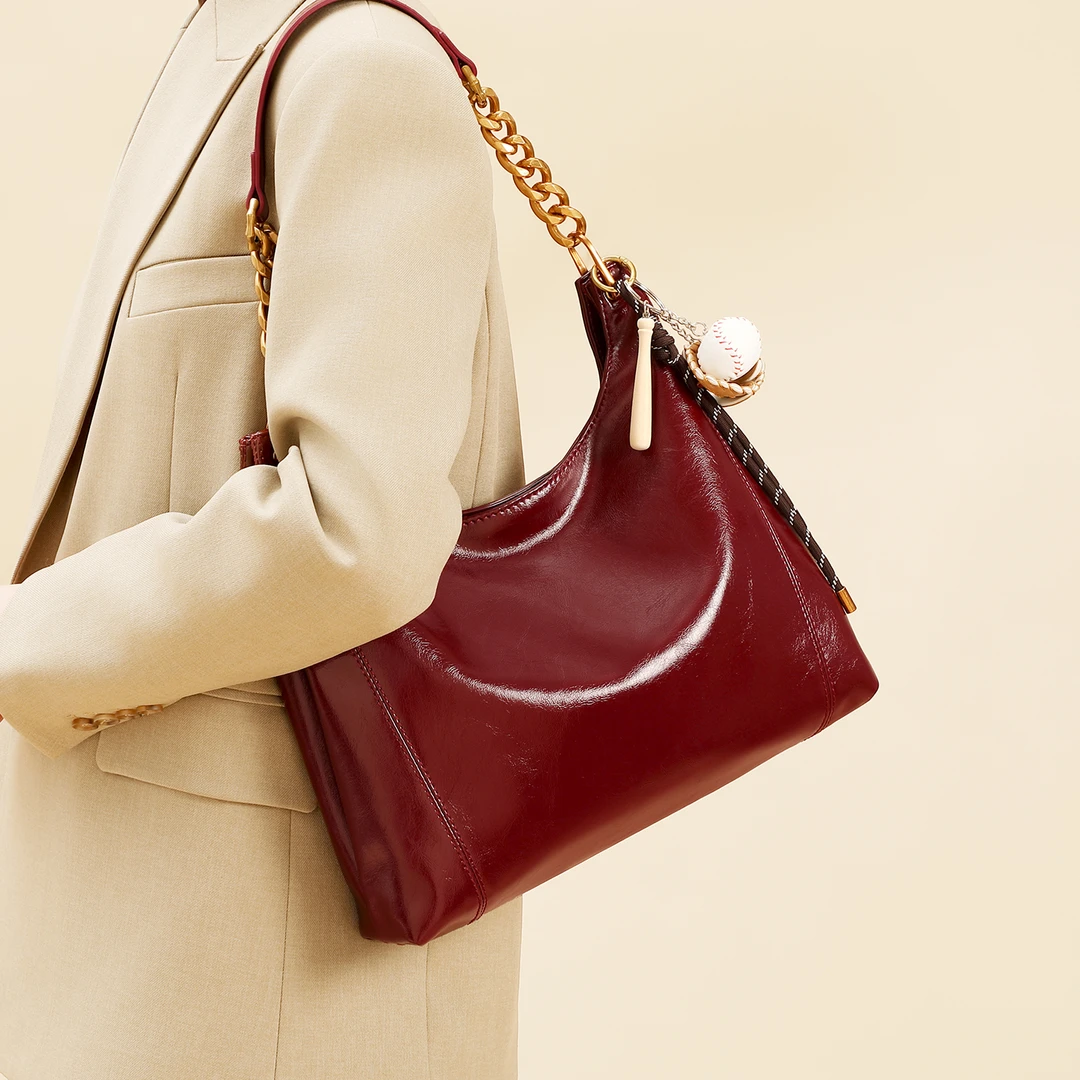 红色包包女大容量托特包大气新娘结婚腋下包礼物高级感通勤斜挎包