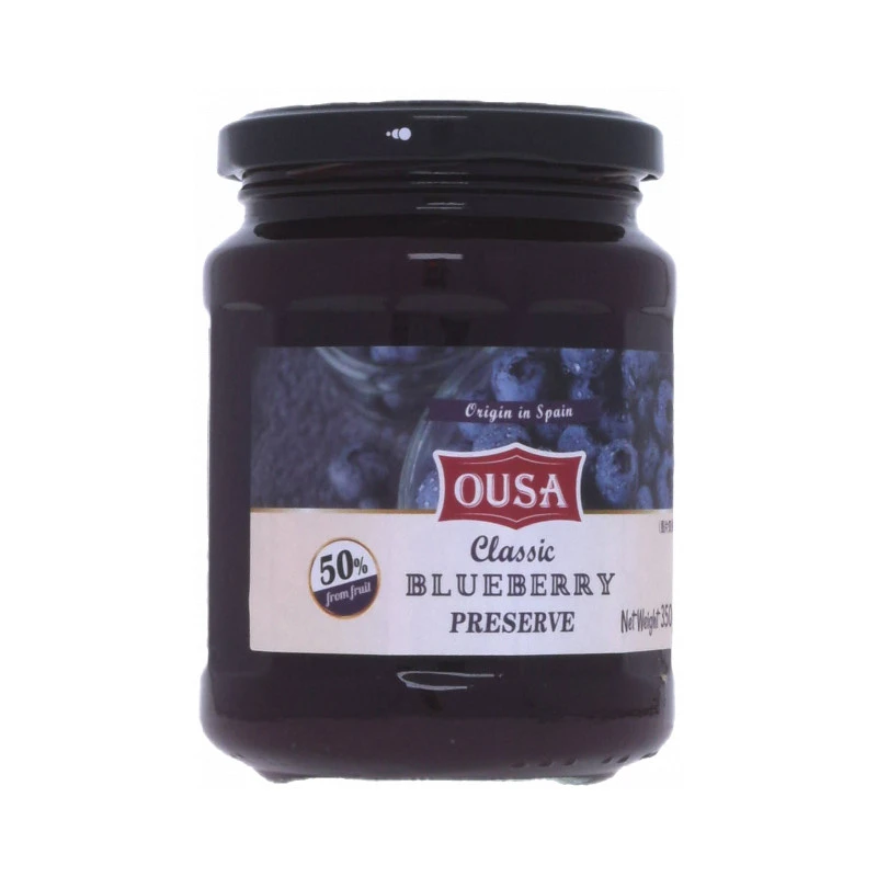 lceland 欧萨经典蓝莓草莓果酱350g/瓶