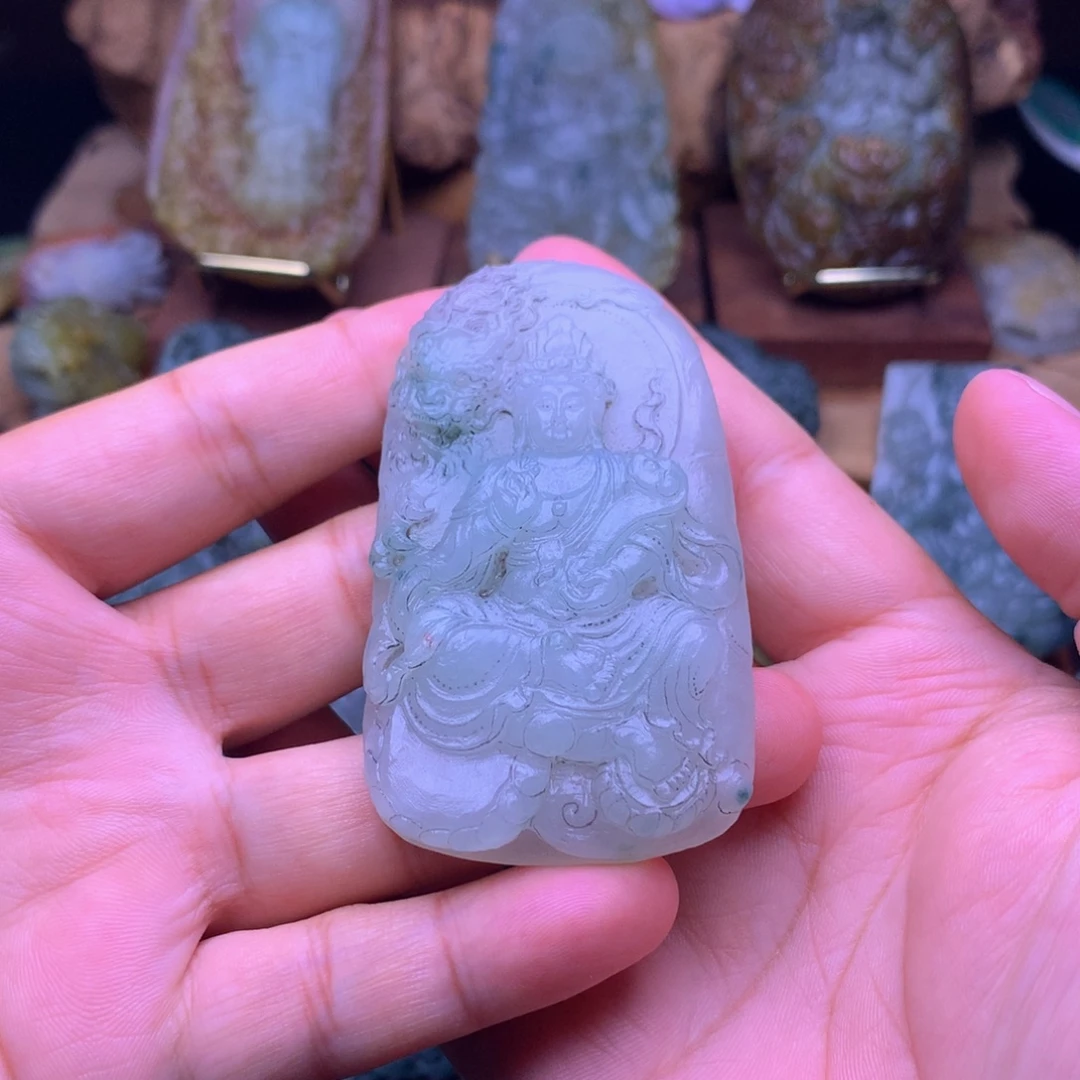 金***叔定制翡翠未镶嵌翡翠