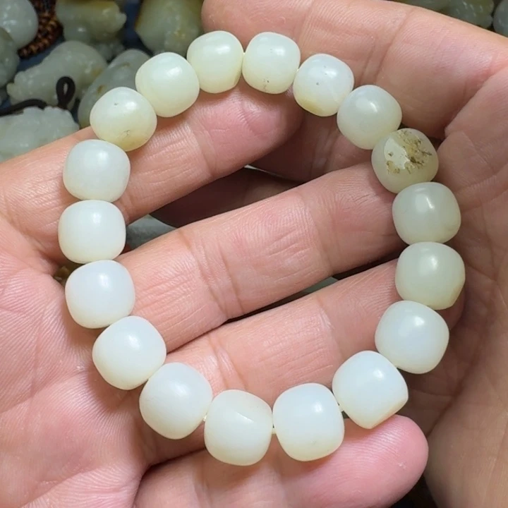 和田玉未镶嵌吊坠(不含链)