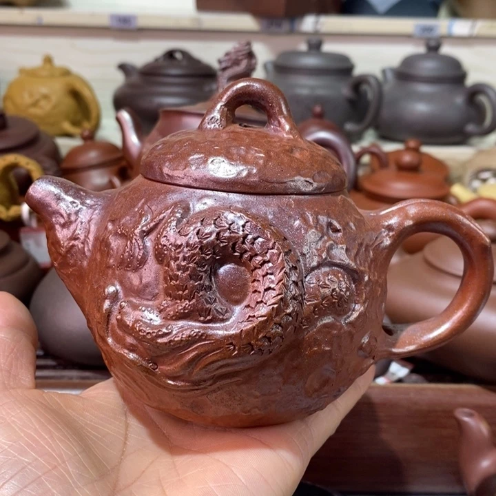 领***具茶壶紫砂微瑕处理一把