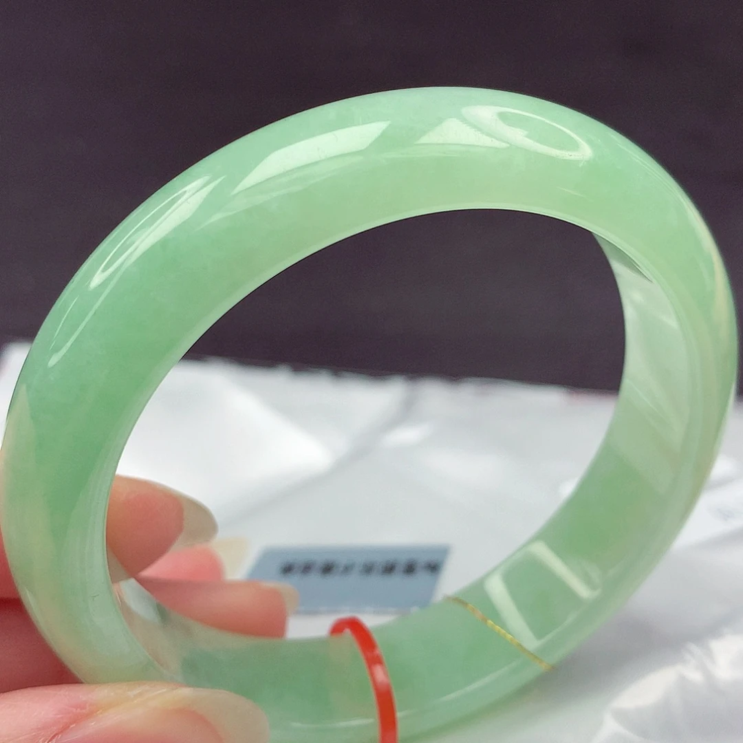 翡翠未镶嵌手镯5758轮胎907