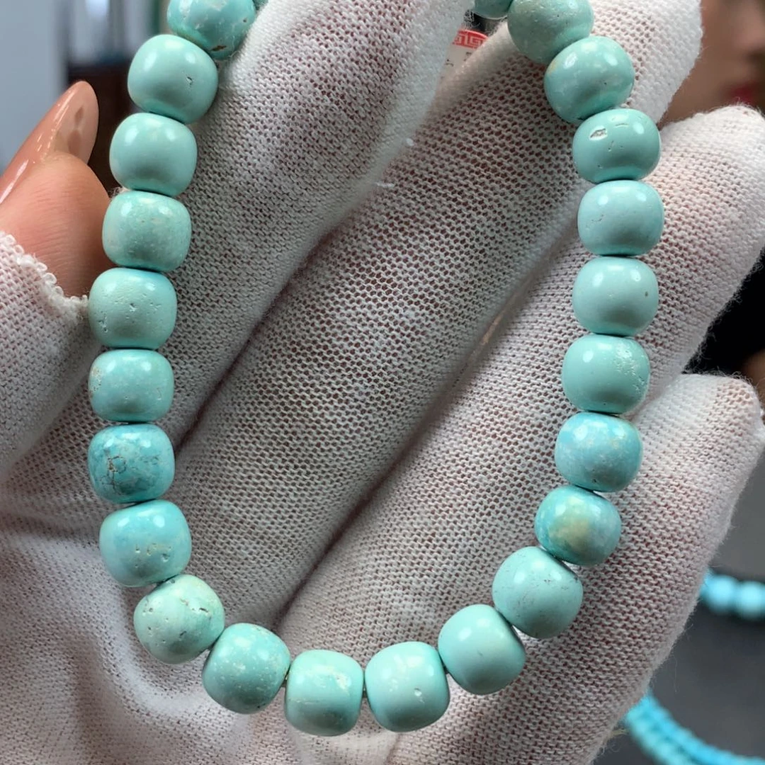 绿松石未镶嵌挂件