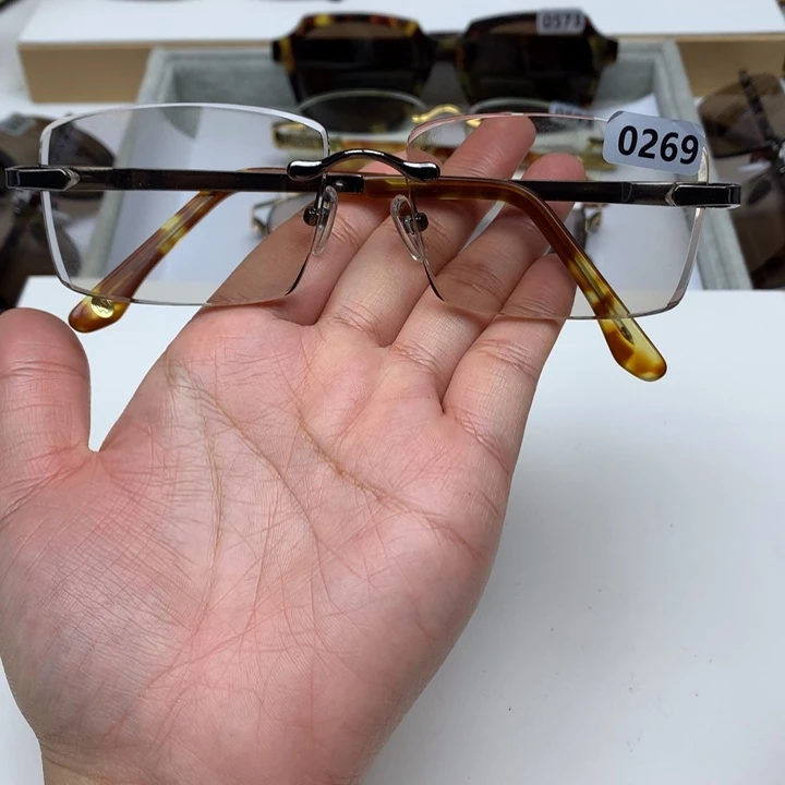 一体款无框茶水晶0269