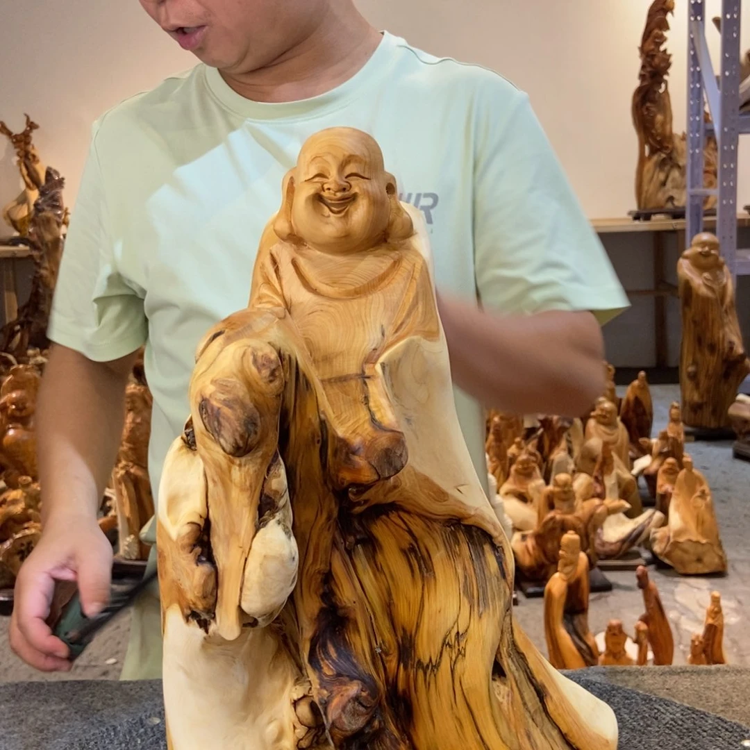 柏木（崖柏）太行崖柏根雕摆件