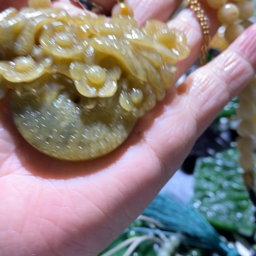 【闪购商品】岫玉毛衣链未镶嵌