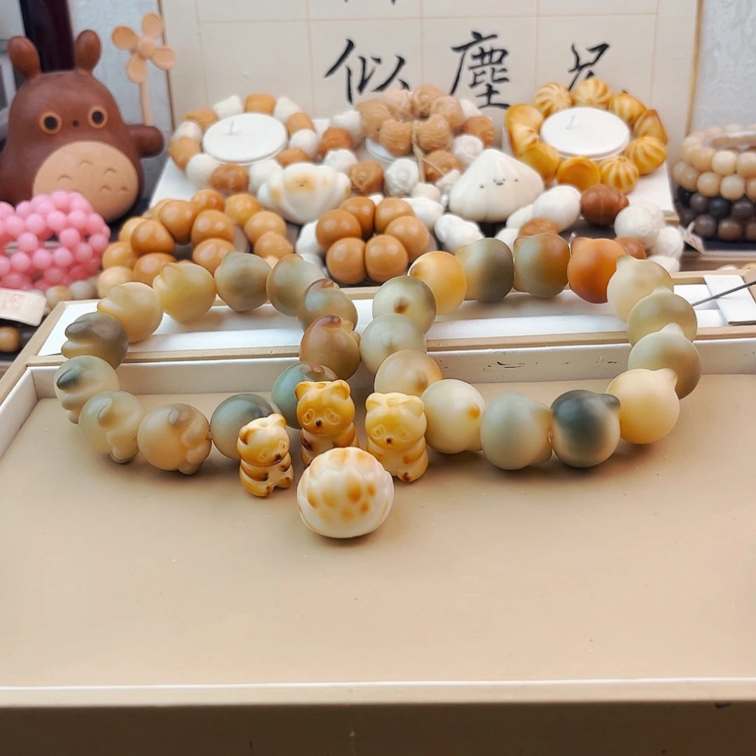 菩提根/象牙果手串清*清睦专拍