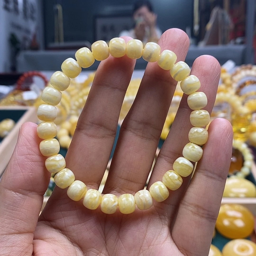 未镶嵌琥珀珠宝奇石8虎皮老型8.21