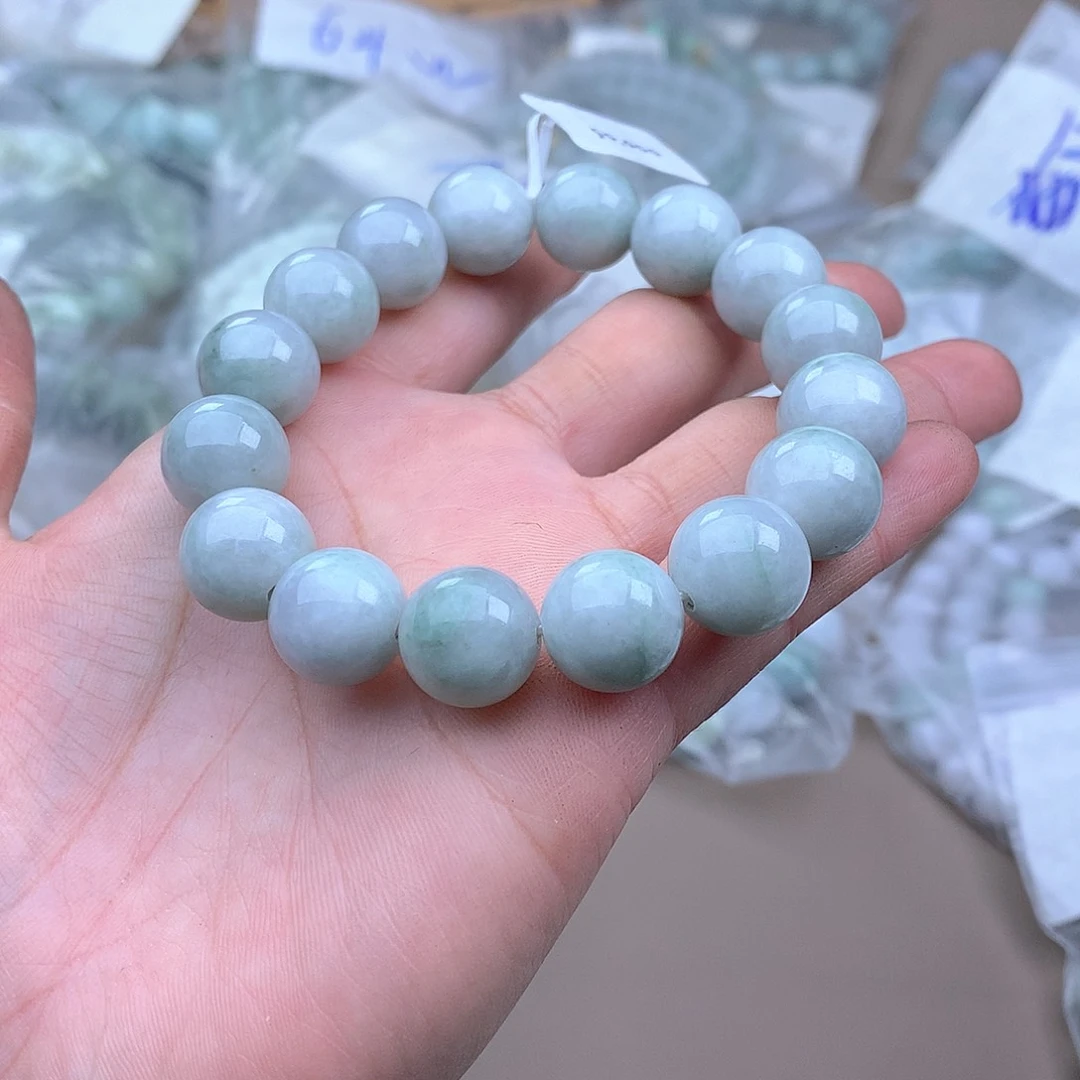 未镶嵌手链翡翠手串