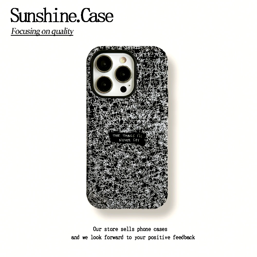 【小臻壳专属】菲林二合一适用苹果华为vivo小米oppo手机壳乱涂乱画