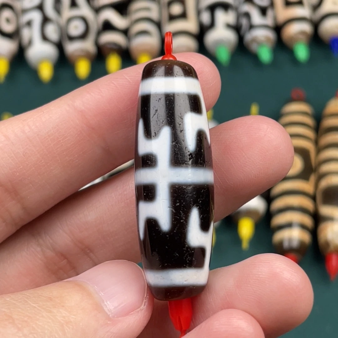 玛瑙/玉髓裸珠40 13 行运无界图腾