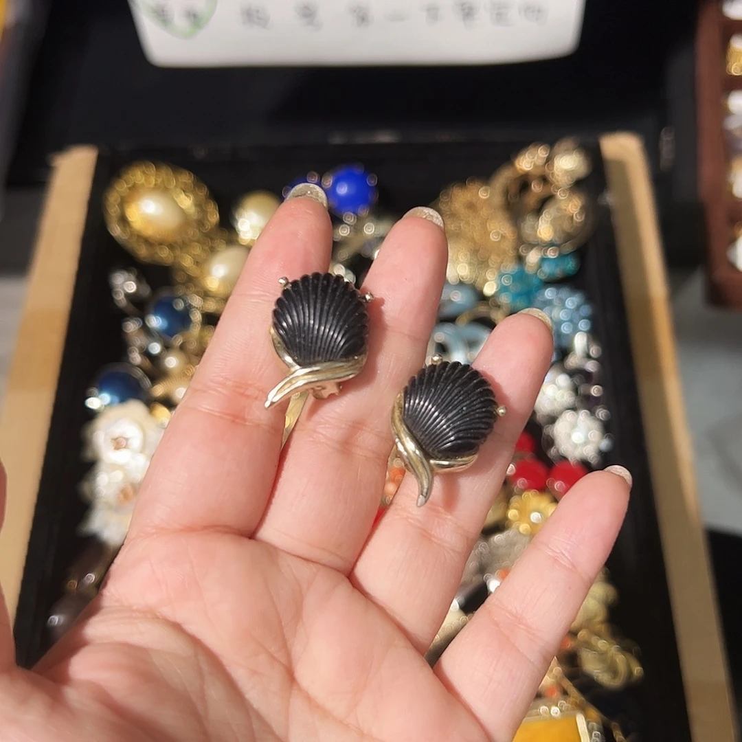纯铜合成碳硅石耳夹 不退换