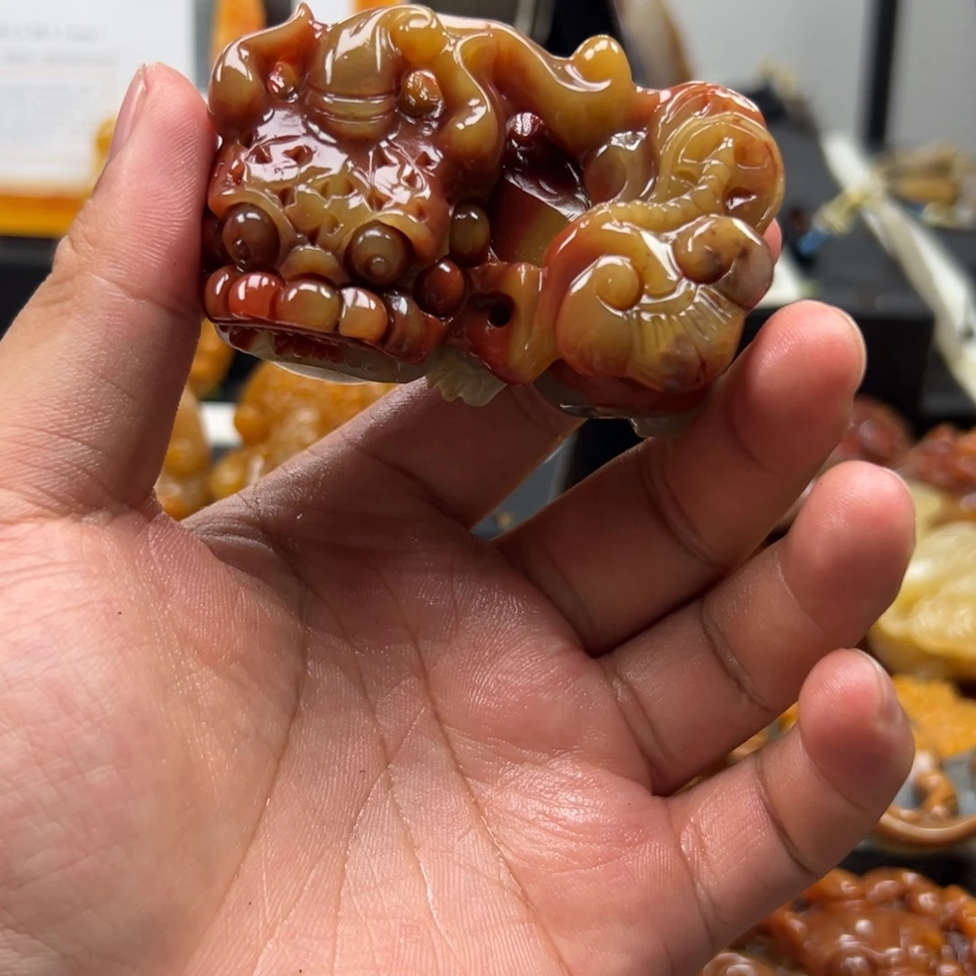 石英质玉（黄龙玉）未镶嵌多样性发货，发其一