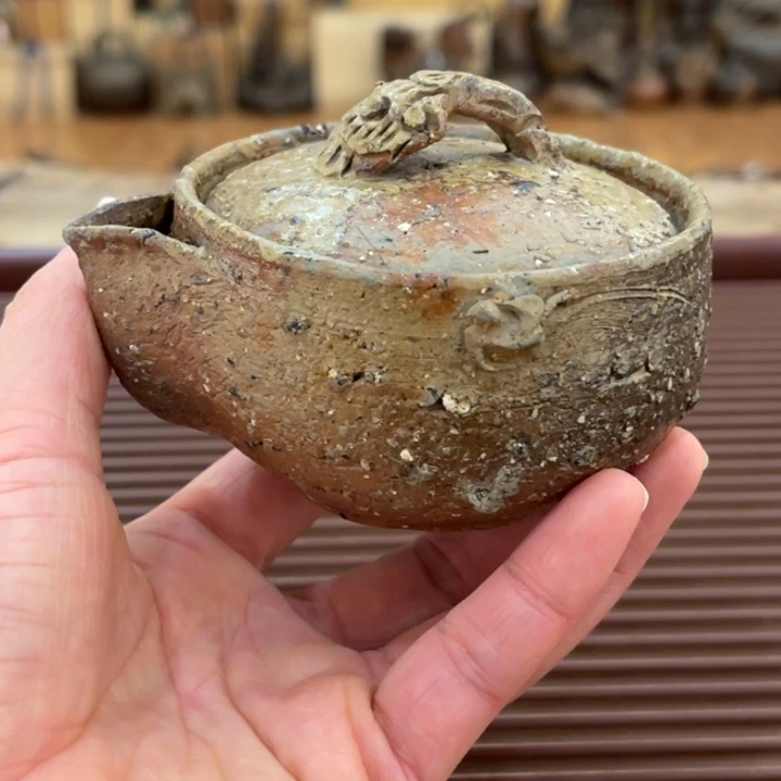 备前烧作品乐阳造微瑕