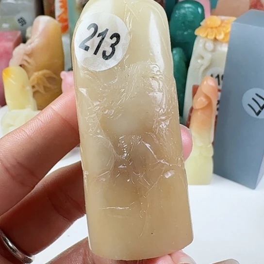 寿山石印石晓*印石章料…..