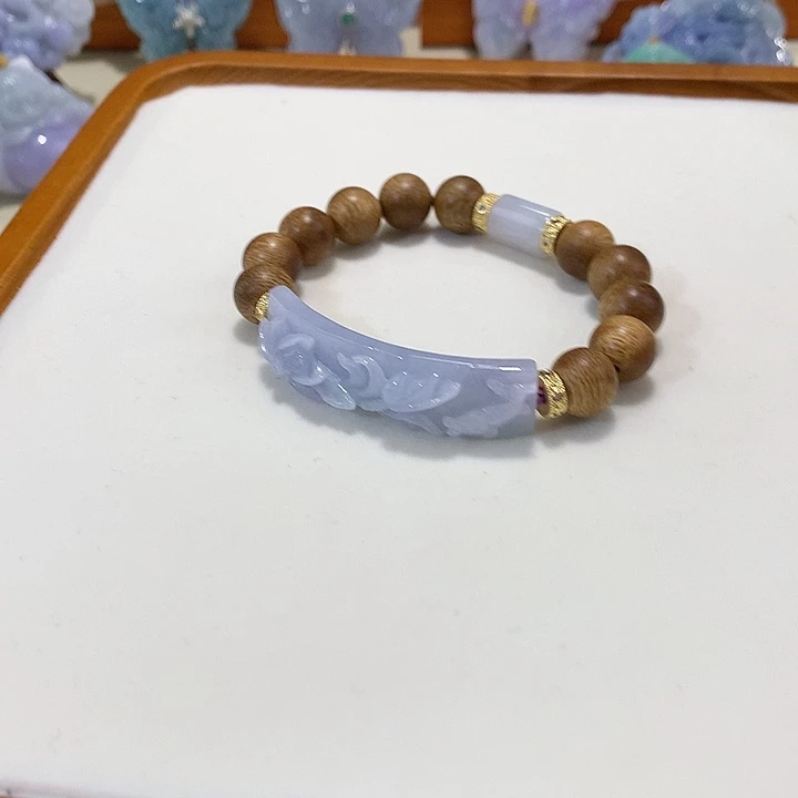 翡翠未镶嵌手链翡翠手牌