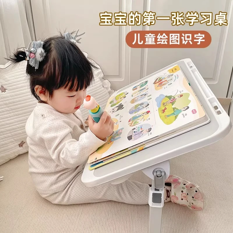 床上小桌子可折叠阅读书桌升降飘窗看绘本写字学生作业宿舍电脑桌