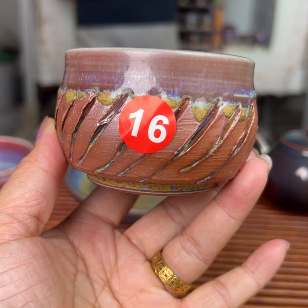 手工制作手拉坯茶具