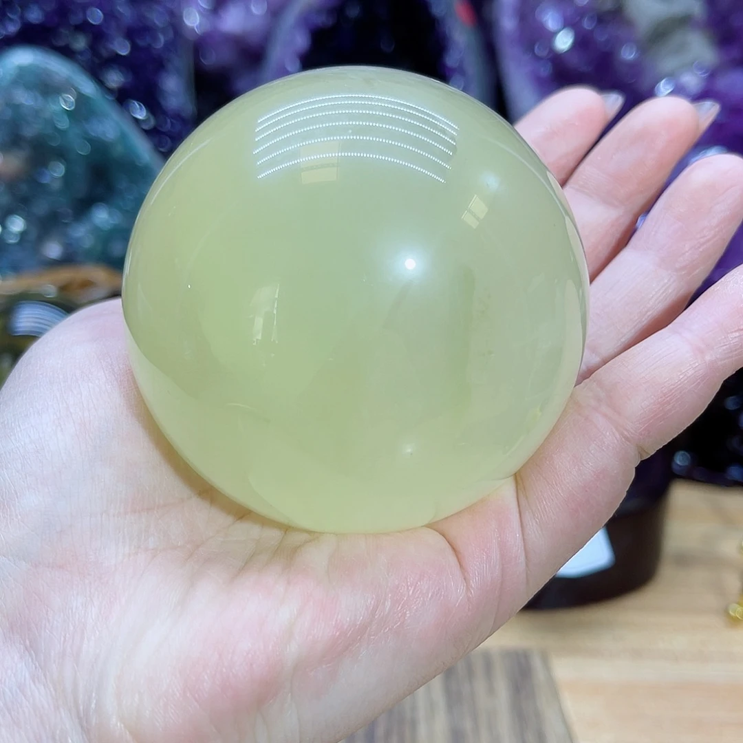 黄晶未镶嵌大型摆件（非配饰）