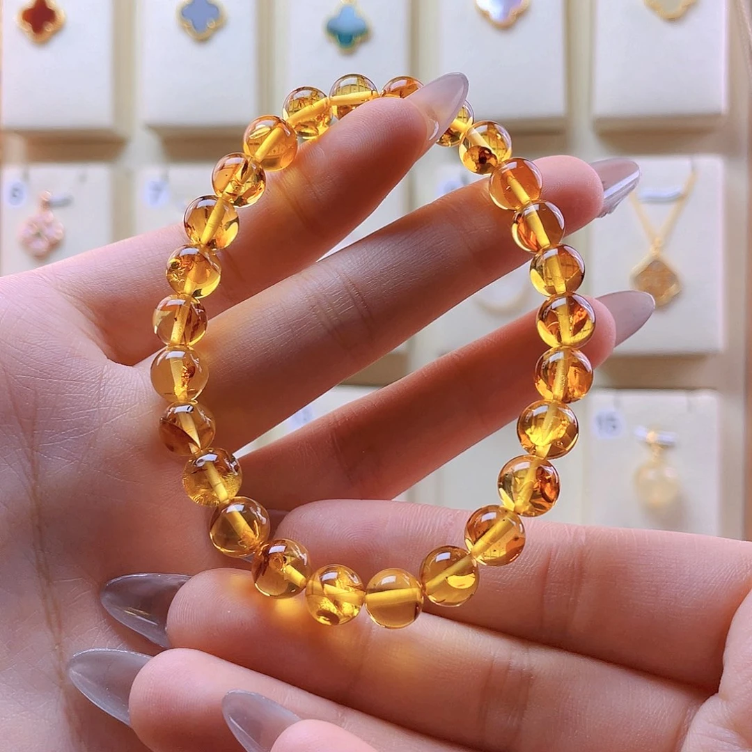 琥珀手链未镶嵌沐*