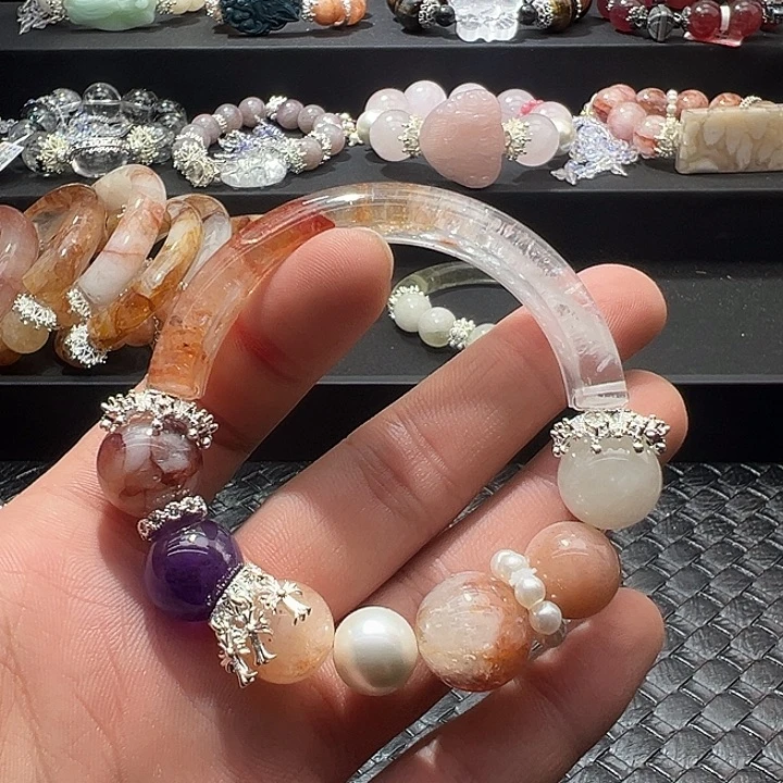 水晶手链未镶嵌水晶手链