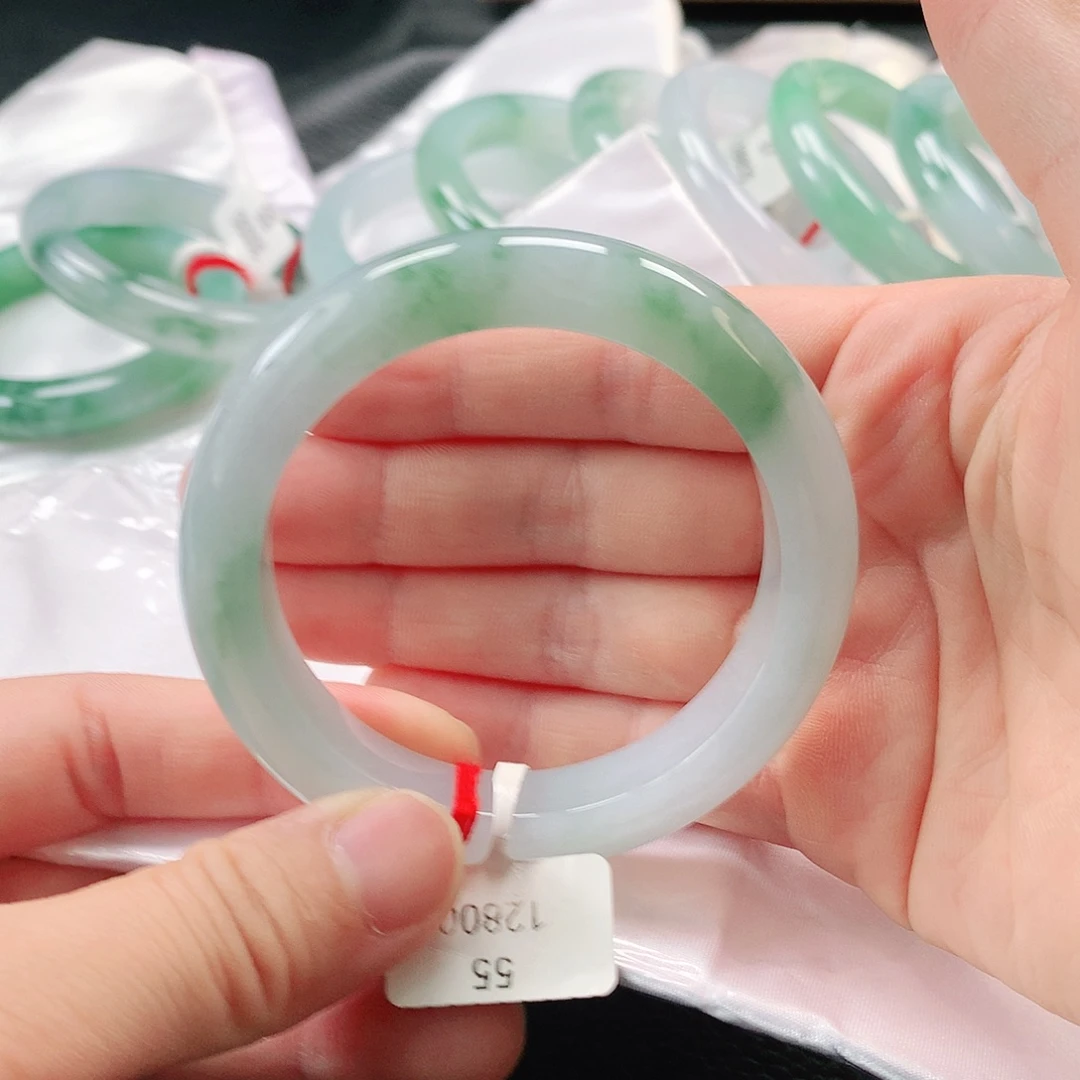 未镶嵌手镯翡翠缅甸A货翡翠手镯