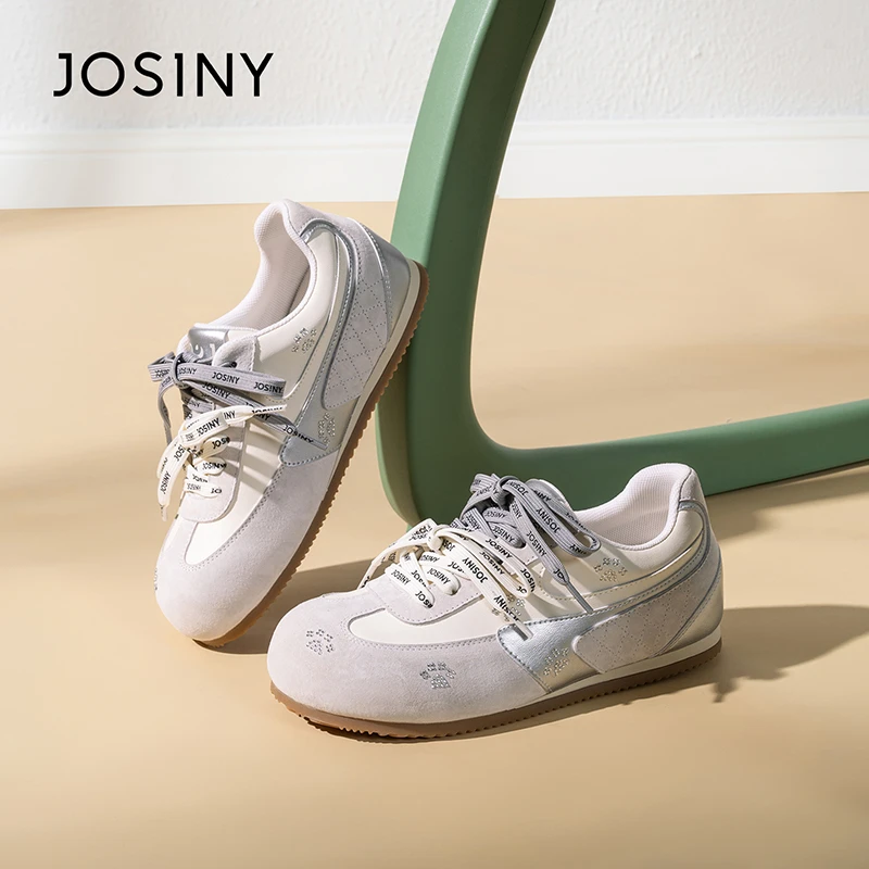 卓诗尼【爱心狗狗】可爱风德训鞋秋季新款百搭复古增高休闲运动鞋