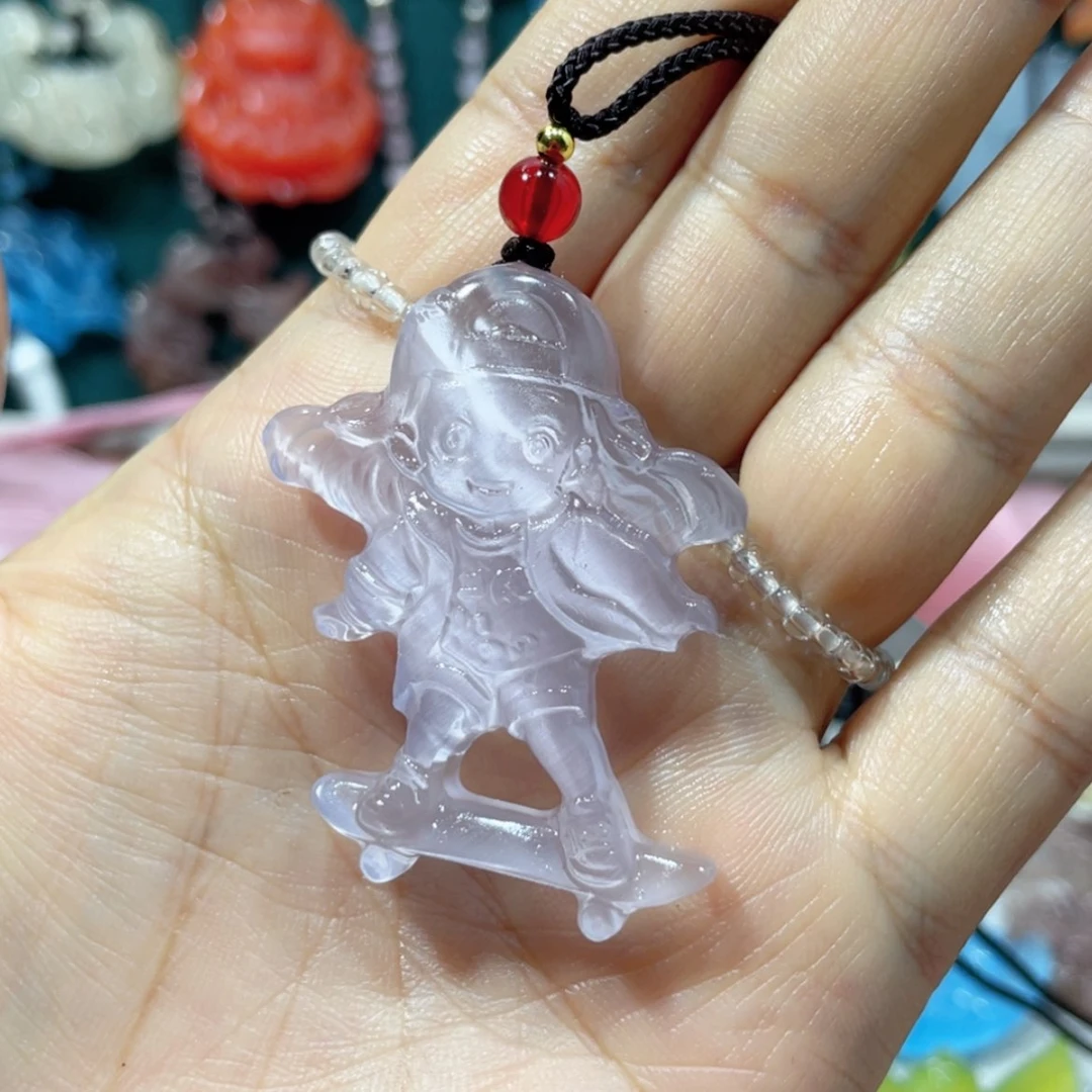 【闪购商品】未镶嵌岫玉颈饰24项链