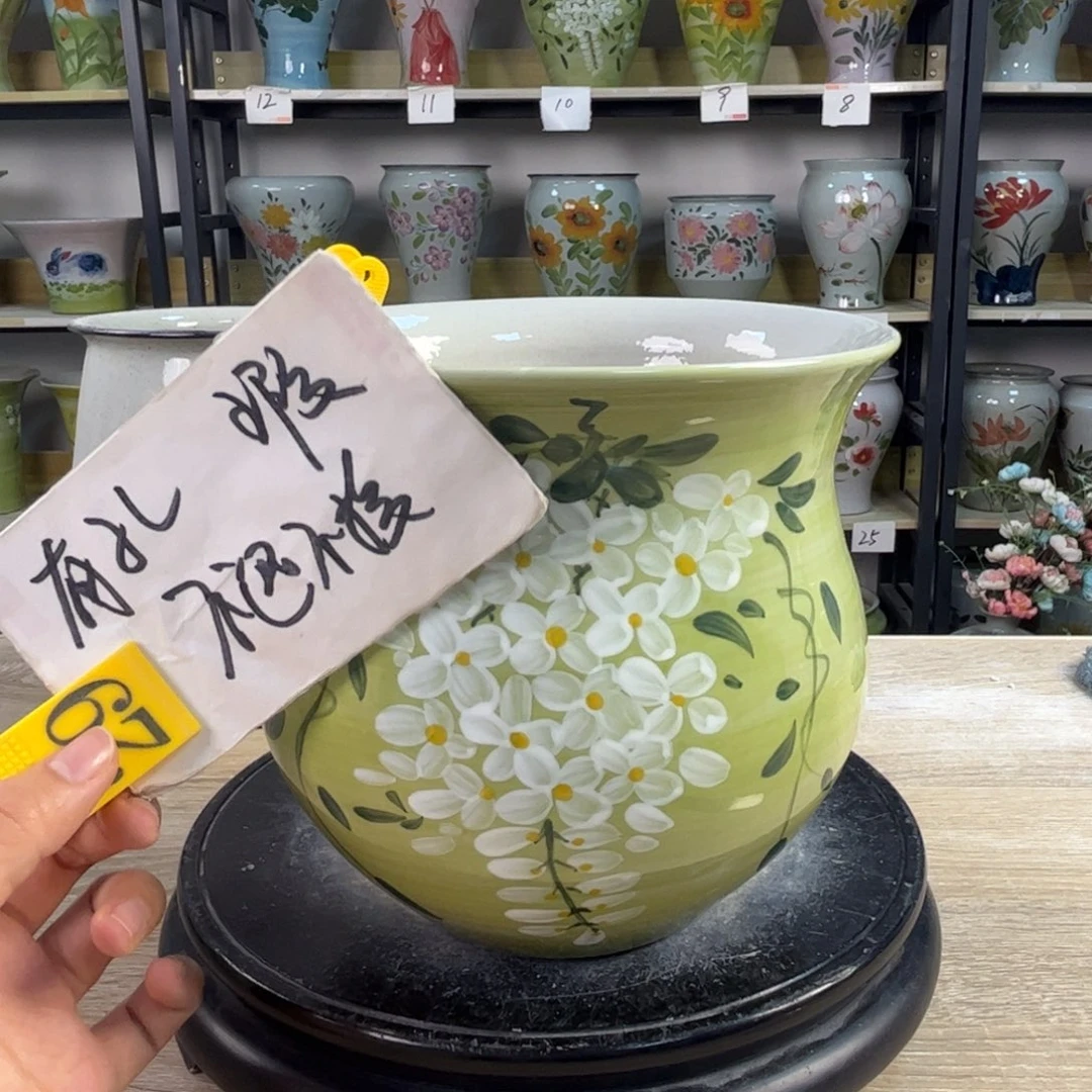罐1tc景德镇陶瓷花盆