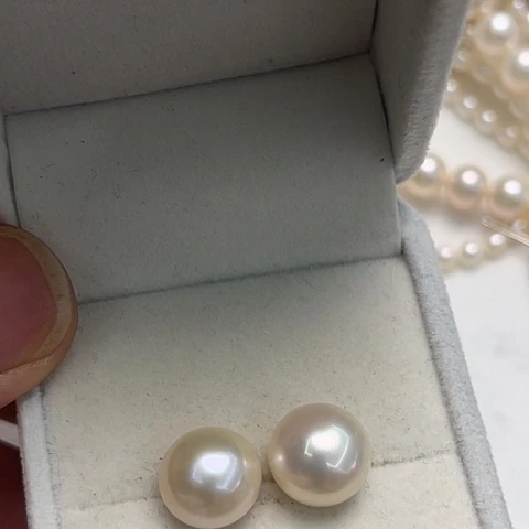 淡水珍珠颈饰银S925镶嵌默