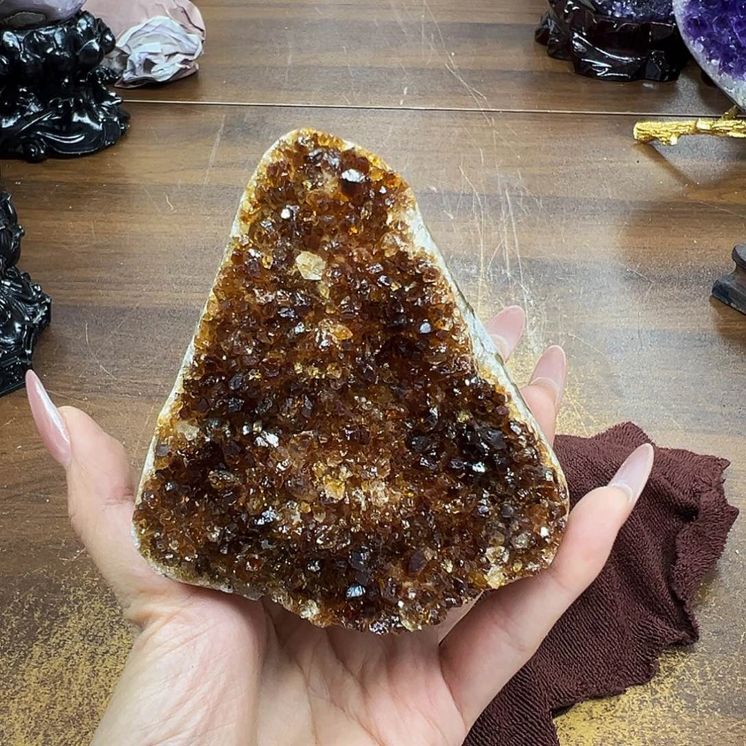 紫晶摆件未镶嵌晶体