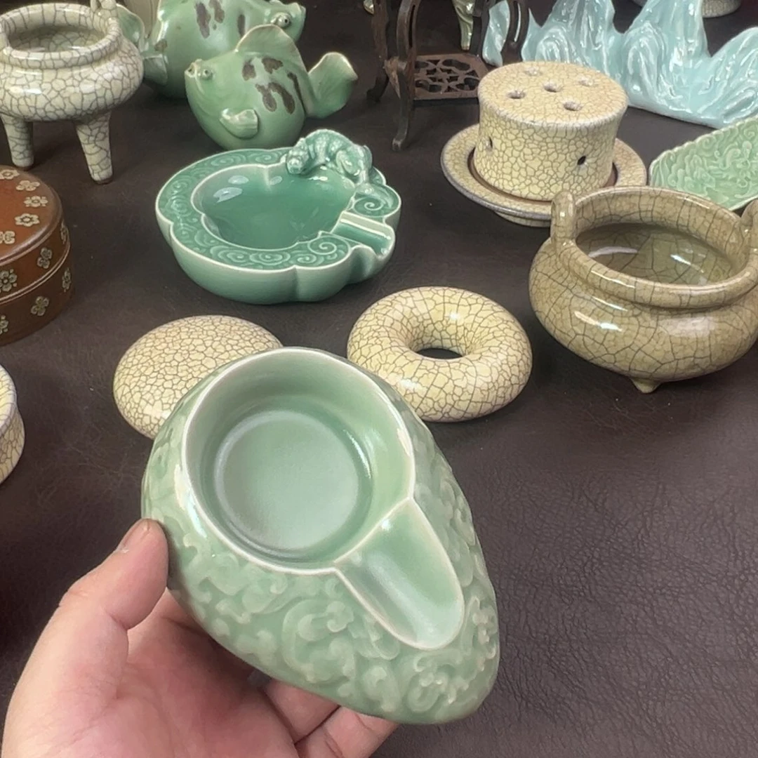 云***天青瓷茶器青瓷茶器