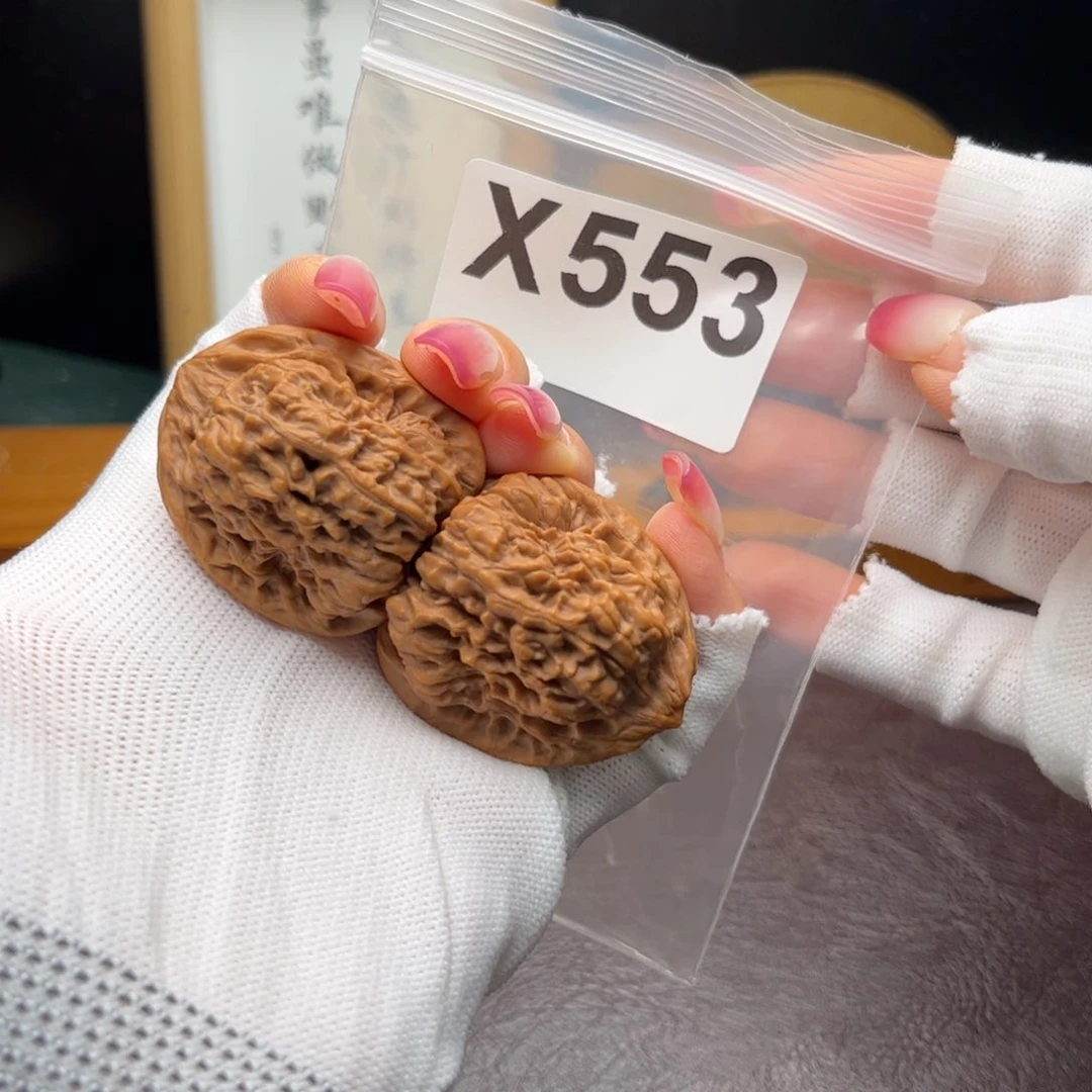 文玩核桃把件36金蟾王x 553