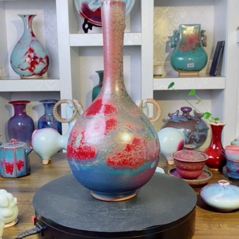 瓶禹州神后钧瓷原产地~