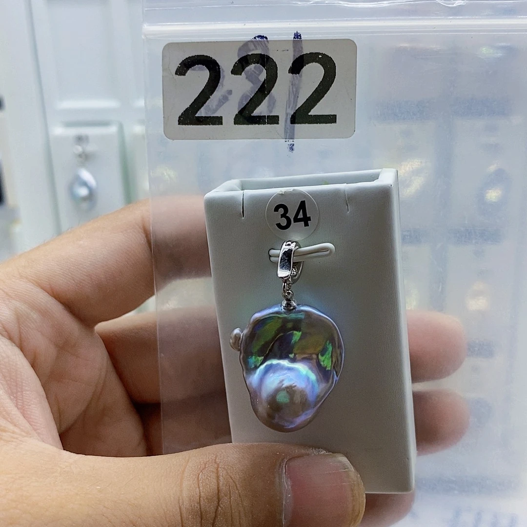 颈饰合金淡水珍珠