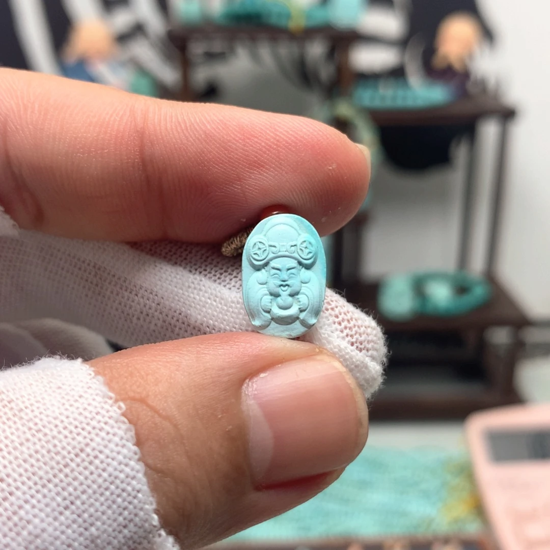 未镶嵌绿松石挂件