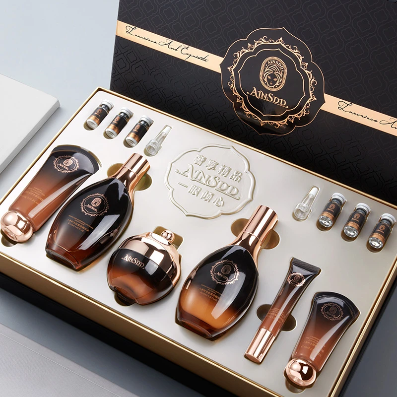安妮诗黛人参籽多肽奢宠护肤十二件套面部化妆品套盒