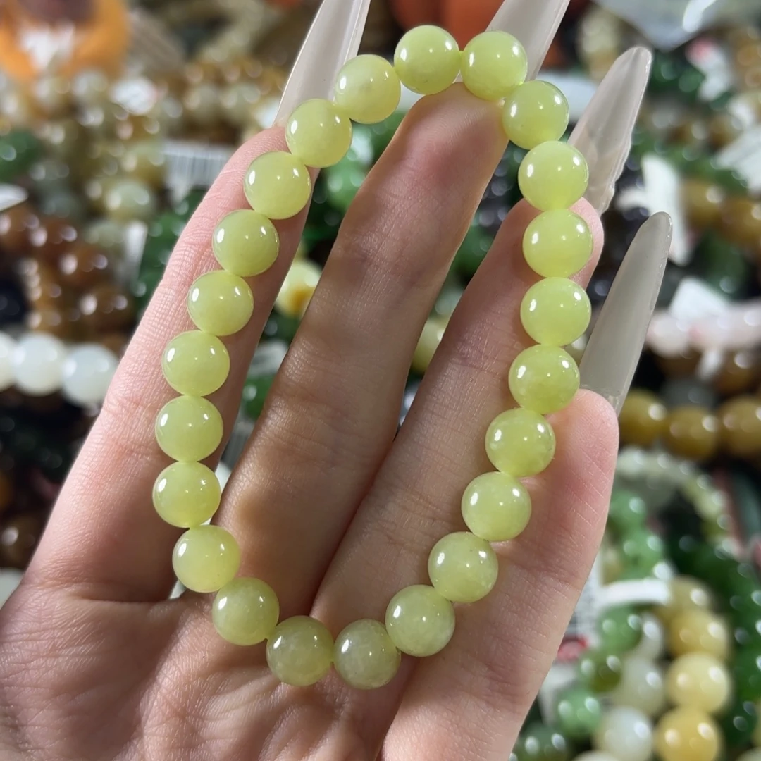 和田玉未镶嵌手链51