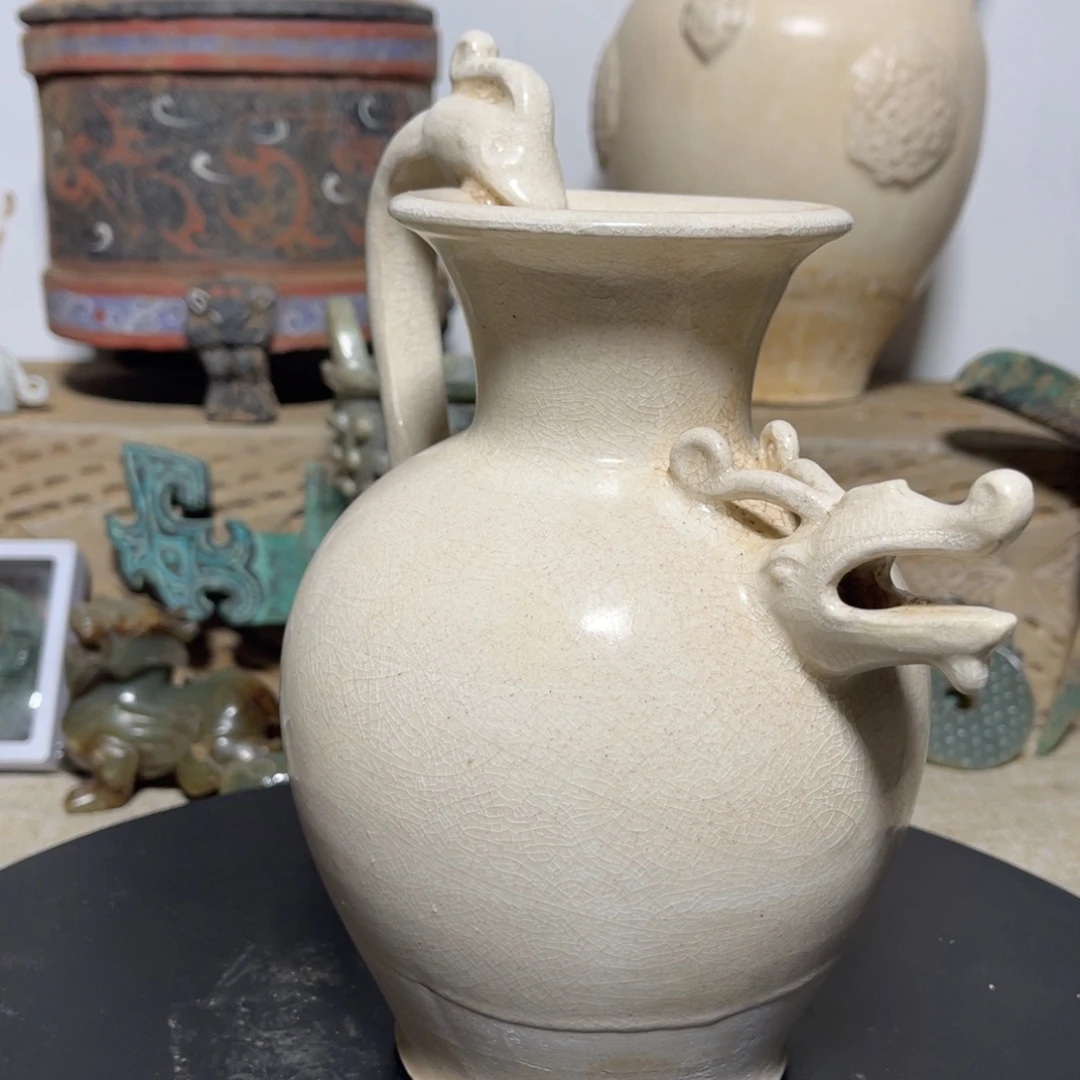 用***物摆件精品瓷器摆件