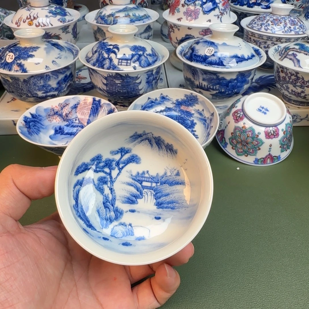 纯手工纯手绘茶具99